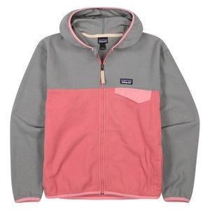 Patagonia Girls Micro D snap fleece zip up